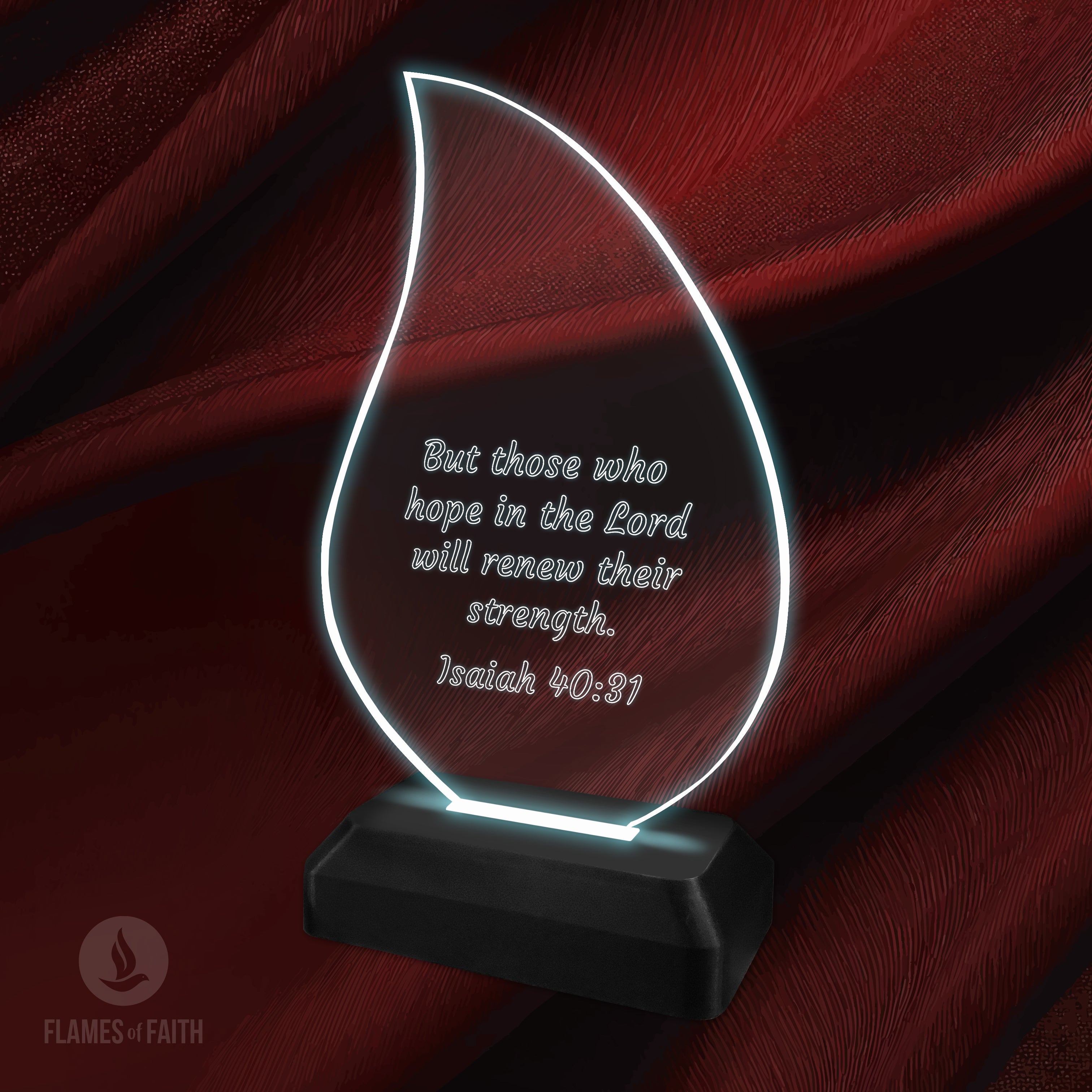 Isaiah 40:31 - Flame of Faith