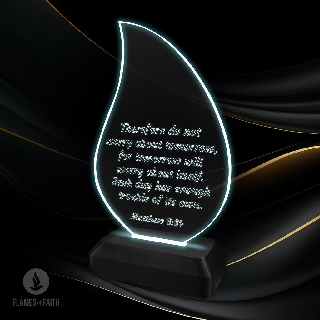 Matthew 6:34 - Flame of Faith