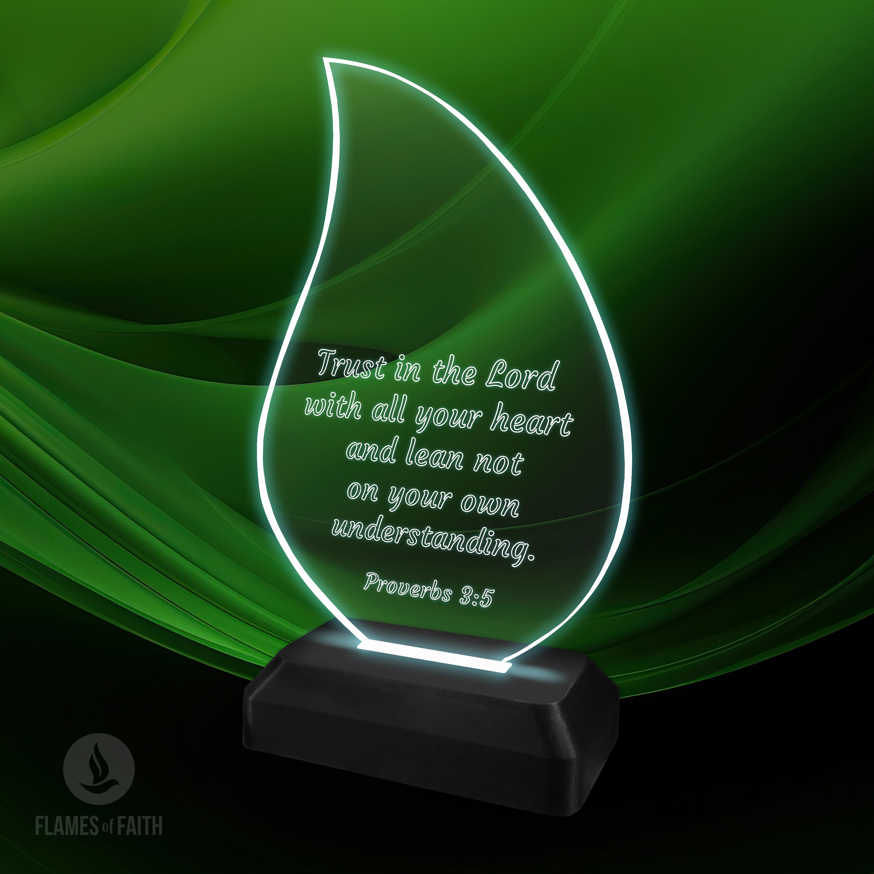 Proverbs 3:5 - Flame of Faith